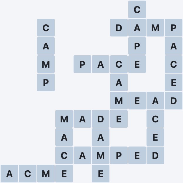 Wordscapes Summit - Rise - level 5616 puzzle answer