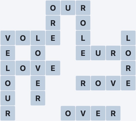 Wordscapes Summit - Aloft - level 5627 puzzle answer