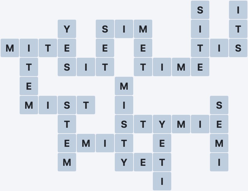 Wordscapes Summit - Flow - level 5656 puzzle answer