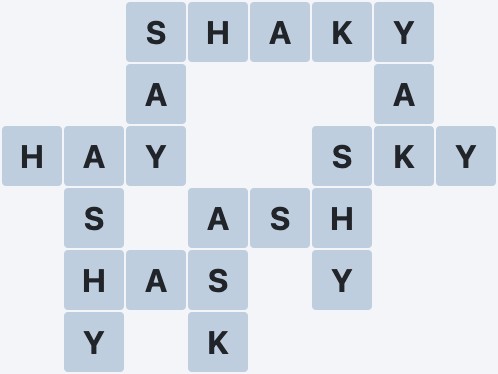 Wordscapes Forest - Fog - level 57 puzzle answer