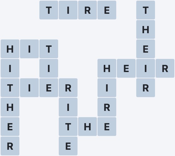 Wordscapes Cloud - Pond - level 5873 puzzle answer
