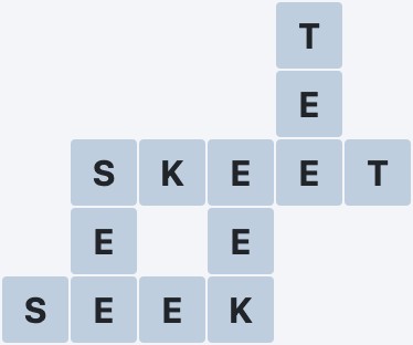 Wordscapes Forest - Fog - level 61 puzzle answer