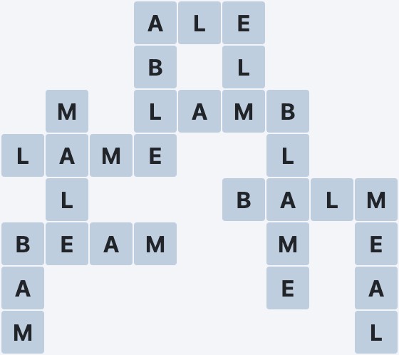 Wordscapes Forest - Fog - level 63 puzzle answer