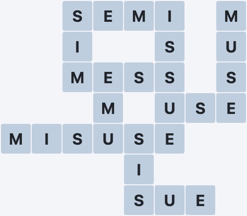 Wordscapes Jungle - Thick - level 657 puzzle answer