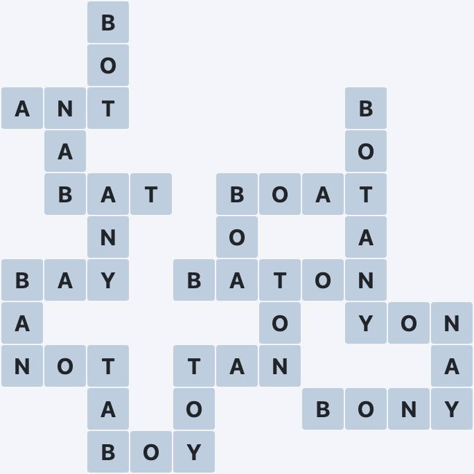 Wordscapes Jungle - Thick - level 662 puzzle answer