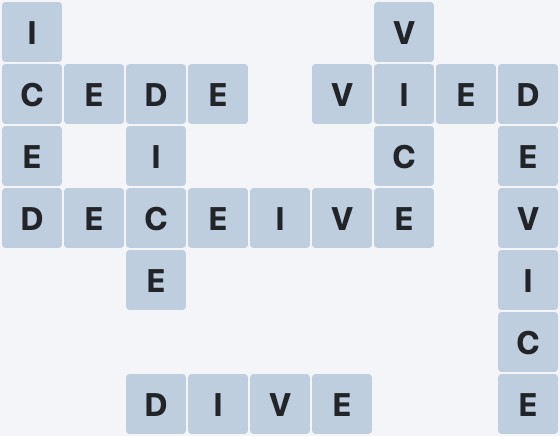 Wordscapes Jungle - Thick - level 666 puzzle answer