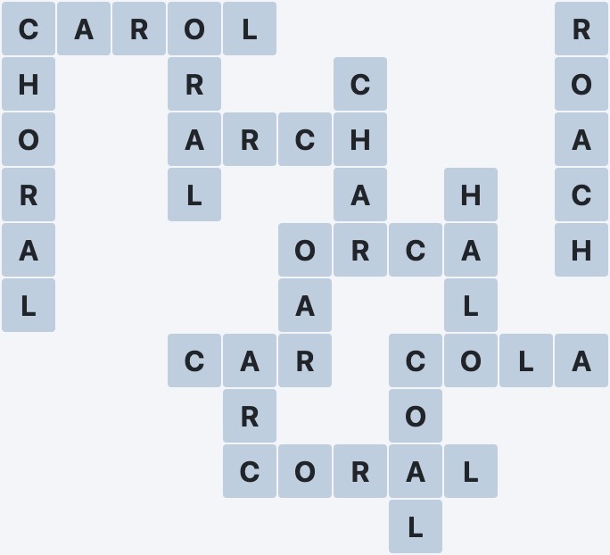 Wordscapes Jungle - Thick - level 668 puzzle answer