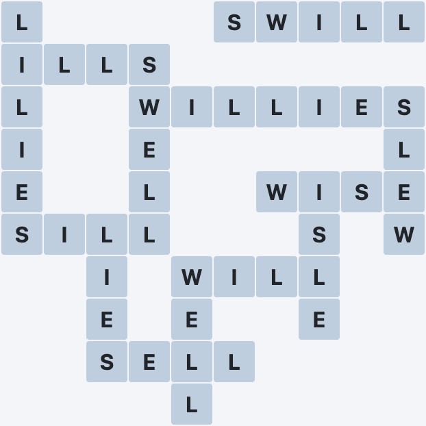 Wordscapes Jungle - Wild - level 684 puzzle answer