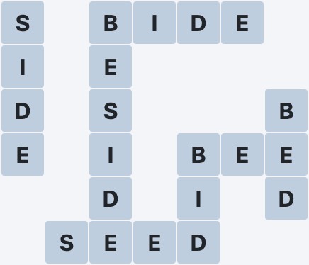 Wordscapes Jungle - Lush - level 689 puzzle answer