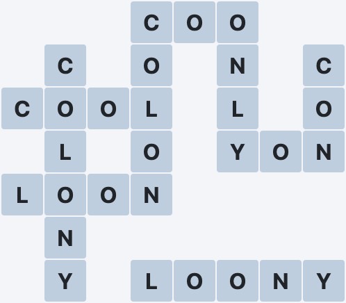 Wordscapes Jungle - Lush - level 691 puzzle answer