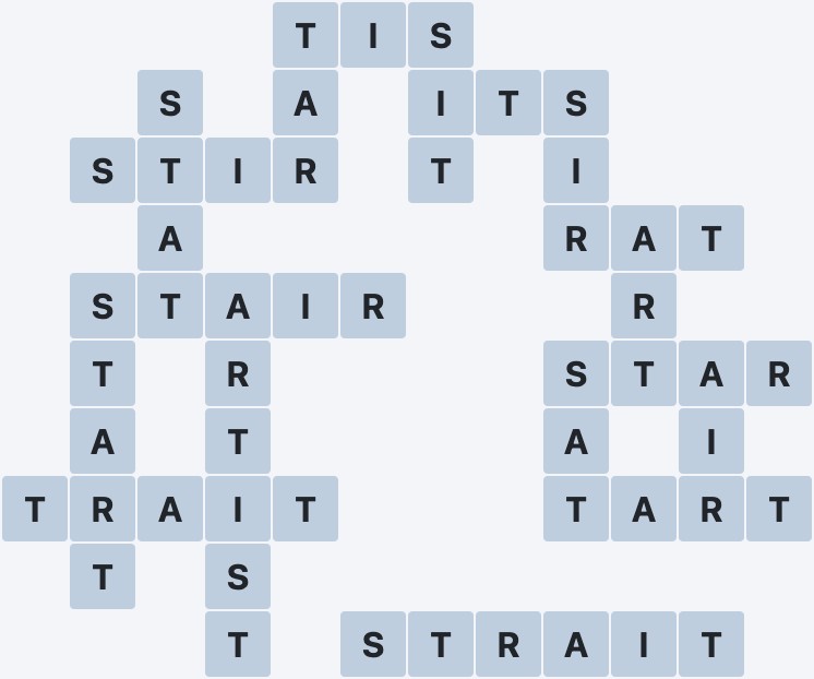 Wordscapes Jungle - Lush - level 692 puzzle answer