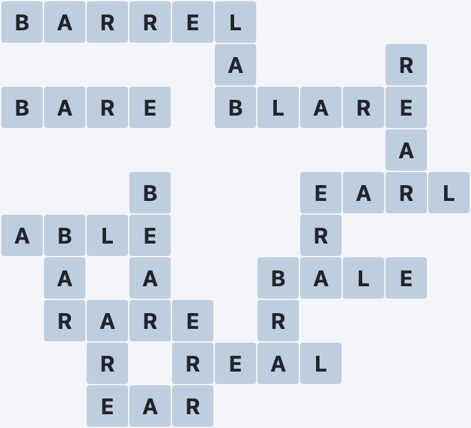Wordscapes Jungle - Green - level 706 puzzle answer