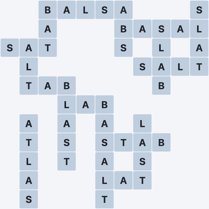 Wordscapes Ocean - Vast - level 803 puzzle answer
