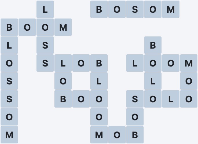 Wordscapes Ocean - Vast - level 806 puzzle answer