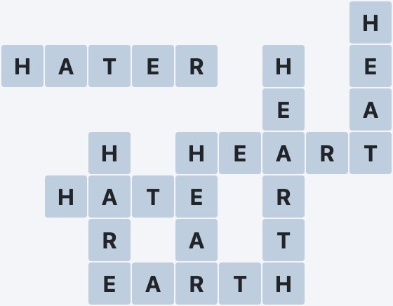 Wordscapes Ocean - Vast - level 807 puzzle answer