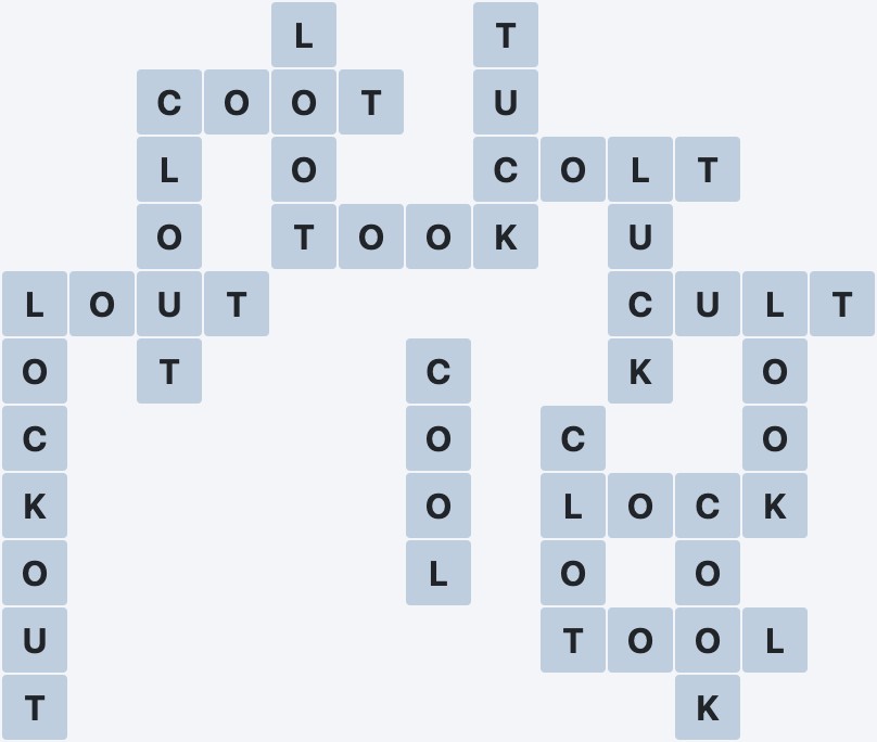 Wordscapes Ocean - Vast - level 816 puzzle answer