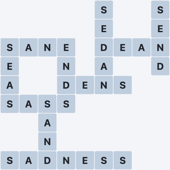 Wordscapes Ocean - Wave - level 818 puzzle answer