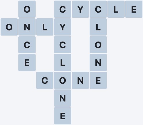 Wordscapes Ocean - Wave - level 819 puzzle answer