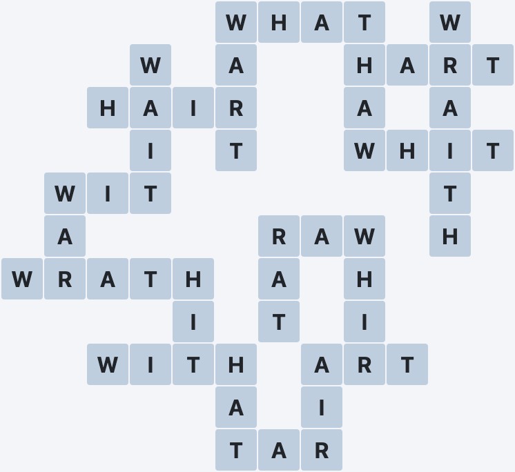 Wordscapes Ocean - Wave - level 823 puzzle answer
