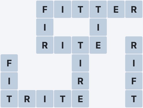 Wordscapes Canyon - Ravine - level 82 puzzle answer