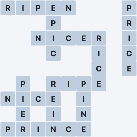 Wordscapes Field - Haze - level 901 puzzle answer