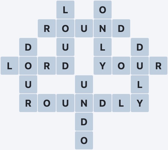 Wordscapes Field - Soar - level 914 puzzle answer