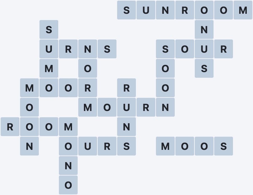 Wordscapes Lake - Calm - level 964 puzzle answer